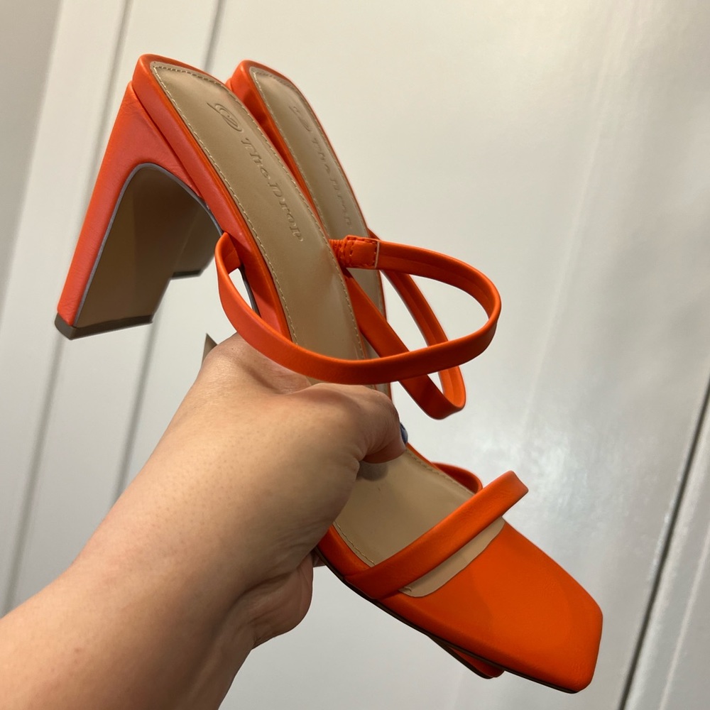 BNWT Two Strap Heeled Sandals